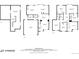 Complete floor plan showcasing layout of the basement, first, and second floors at 4821 N Silverlace Dr, Castle Rock, CO 80109