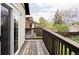 Outdoor deck space perfect for relaxation and entertaining, overlooking a private backyard at 4828 W 32Nd Ave, Denver, CO 80212