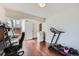 Bonus room with an office space and fitness area at 5534 Killarney St, Denver, CO 80249