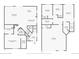 Home floor plans of both first floor and basement for layout and design considerations at 5534 Killarney St, Denver, CO 80249