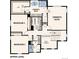 Floor plan of the upper level featuring the owner's suite, two bedrooms, and a laundry room at 14120 Bunny Hop Ln, Parker, CO 80134