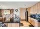 Kitchen featuring wooden cabinets, granite countertops, with stainless steel appliances at 325 Four O Clock Rd # 303, Breckenridge, CO 80424