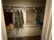 Walk-in closet with ample shelving and hanging space at 14874 E 52Nd Ave, Denver, CO 80239
