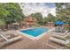 Enjoy the community pool with plenty of lounge chairs and seating at 2685 S Dayton Way # 234, Denver, CO 80231