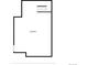 Floor plan of the unfinished basement with lots of potential at 4581 S Kipling Cir, Denver, CO 80123