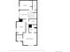 Layout of Floor 3, featuring bedrooms, Gathering room, laundry and baths at 4581 S Kipling Cir, Denver, CO 80123