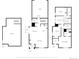 A schematic view of the basement, floor 2 and floor 3 of the home at 4581 S Kipling Cir, Denver, CO 80123