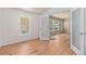 Bright living room with laminate flooring and large windows offering natural light and beautiful views at 140 Beaver Rd, Idaho Springs, CO 80452