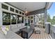 Beautiful outdoor deck with stylish furnishings, offering a serene space for relaxation and enjoyment of nature at 445 Panoramic Dr, Monument, CO 80132