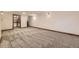 Spacious carpeted basement featuring a large closet, neutral walls and recessed lighting at 1348 E Jamison Ave, Centennial, CO 80122