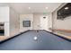 Spacious game room featuring a pool table, TV, and contemporary design at 1901 Wazee St # 807, Denver, CO 80202