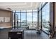 Well-equipped gym with large windows offering panoramic city views, perfect for staying active at 1901 Wazee St # 807, Denver, CO 80202