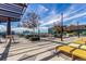 Enjoy the outdoors on this rooftop terrace with outdoor seating and scenic views at 1901 Wazee St # 807, Denver, CO 80202