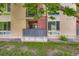 The unit has a balcony and is accessible from the yard at 5201 S Fox St # 102, Littleton, CO 80120