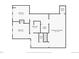 Basement floor plan of the home layout, showing room dimensions at 4040 Cody St, Wheat Ridge, CO 80033