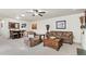 Living room featuring cozy seating, and stylish decor at 7492 W Cedar Cir, Lakewood, CO 80226