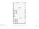 Second floor plan showcasing the layout of the living room, bathroom, and kitchen at 76 Mineola Ct, Boulder, CO 80303