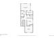 Third floor plan showing the layout of the bedrooms and bathrooms at 76 Mineola Ct, Boulder, CO 80303