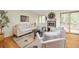 Stylish living room featuring a cozy fireplace and comfortable seating arrangements at 76 Mineola Ct, Boulder, CO 80303