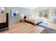 Serene bedroom showcases a tranquil ambiance, large window, and a calming color palette at 293 Settlers Dr, Breckenridge, CO 80424