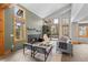 Bright, open-concept living room features a modern fireplace, high ceilings, and floor to ceiling windows at 293 Settlers Dr, Breckenridge, CO 80424