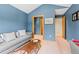 Living room with comfortable seating, views into other rooms, and stylish decor at 293 Settlers Dr, Breckenridge, CO 80424