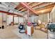 Spacious unfinished basement awaits your creative vision, offering endless possibilities for customization at 720 Reid Pl, Castle Rock, CO 80108
