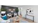 Spacious living room featuring modern decor, natural light, and stylish furnishings at 5505 Brentwood St, Arvada, CO 80002