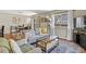 Spacious living area featuring hardwood floors, comfortable furnishings, and an open design concept at 2557 S Dover St # 12, Lakewood, CO 80227
