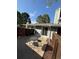 Inviting patio with outdoor seating, perfect for relaxing and entertaining, with a fence for privacy at 2557 S Dover St # 12, Lakewood, CO 80227