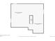 Unfinished basement with dimensions of 36'3