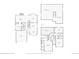 Detailed floor plan showcasing the layout of the home's three floors, including room dimensions at 9823 Salford Ln, Highlands Ranch, CO 80126