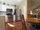 Modern kitchen with stainless steel appliances, white cabinets and updated finishes at 17671 E Brown Cir, Aurora, CO 80013