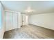 Spacious bedroom featuring neutral carpet and bright white walls with closet at 8873 Princeton St, Westminster, CO 80031