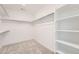 Organized walk-in closet with shelving and ample storage space for clothing and accessories at 10984 Snowdon St, Parker, CO 80134