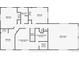 Detailed second-floor floor plan showcasing the layout of the bedrooms and bonus room at 2210 Miller St, Lakewood, CO 80215