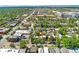 Aerial view of the neighborhood and surrounding street, highlighting the property's location and neighborhood amenities at 34 W Maple Ave, Denver, CO 80223