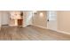 Finished basement features vinyl flooring and a kitchenette at 2754 S Sherman St, Englewood, CO 80113