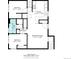 Detailed floor plan illustrating the layout of the home, including room dimensions at 2754 S Sherman St, Englewood, CO 80113