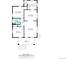 Layout of the house showcasing the dimensions of the Living Room, Primary Bedroom, Kitchen and Dining Room at 2754 S Sherman St, Englewood, CO 80113