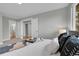 Bright main bedroom with neutral decor and easy access to the main bathroom at 1344 Sable Blvd, Aurora, CO 80011