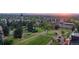 Aerial view of a campus with buildings and green spaces at 2354 S Ogden St, Denver, CO 80210