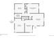 First floor plan with kitchen, dining room, and primary bedroom at 2354 S Ogden St, Denver, CO 80210