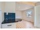 Bright and airy kitchen with modern cabinetry and a dark countertop at 851 S Umatilla Way, Denver, CO 80223