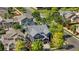 High aerial perspective presenting the home's exterior, with a tree filled neighborhood at 11545 E 119Th Ave, Commerce City, CO 80640