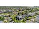 Picturesque aerial displaying a residential neighborhood with mature trees at 11545 E 119Th Ave, Commerce City, CO 80640