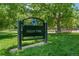 Close up of the Fuller Park sign at 2829 N Franklin St, Denver, CO 80205