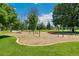 Park playground with swings and seesaws at 2829 N Franklin St, Denver, CO 80205