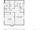Floor plan featuring a basement bedroom, bath, utility, and recreation room at 2836 Cherry St, Denver, CO 80207