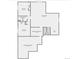 Basement floorplan featuring bedrooms, bathrooms, Gathering room, bar, and unfinished basement areas at 3436 W 154Th Ave, Broomfield, CO 80023